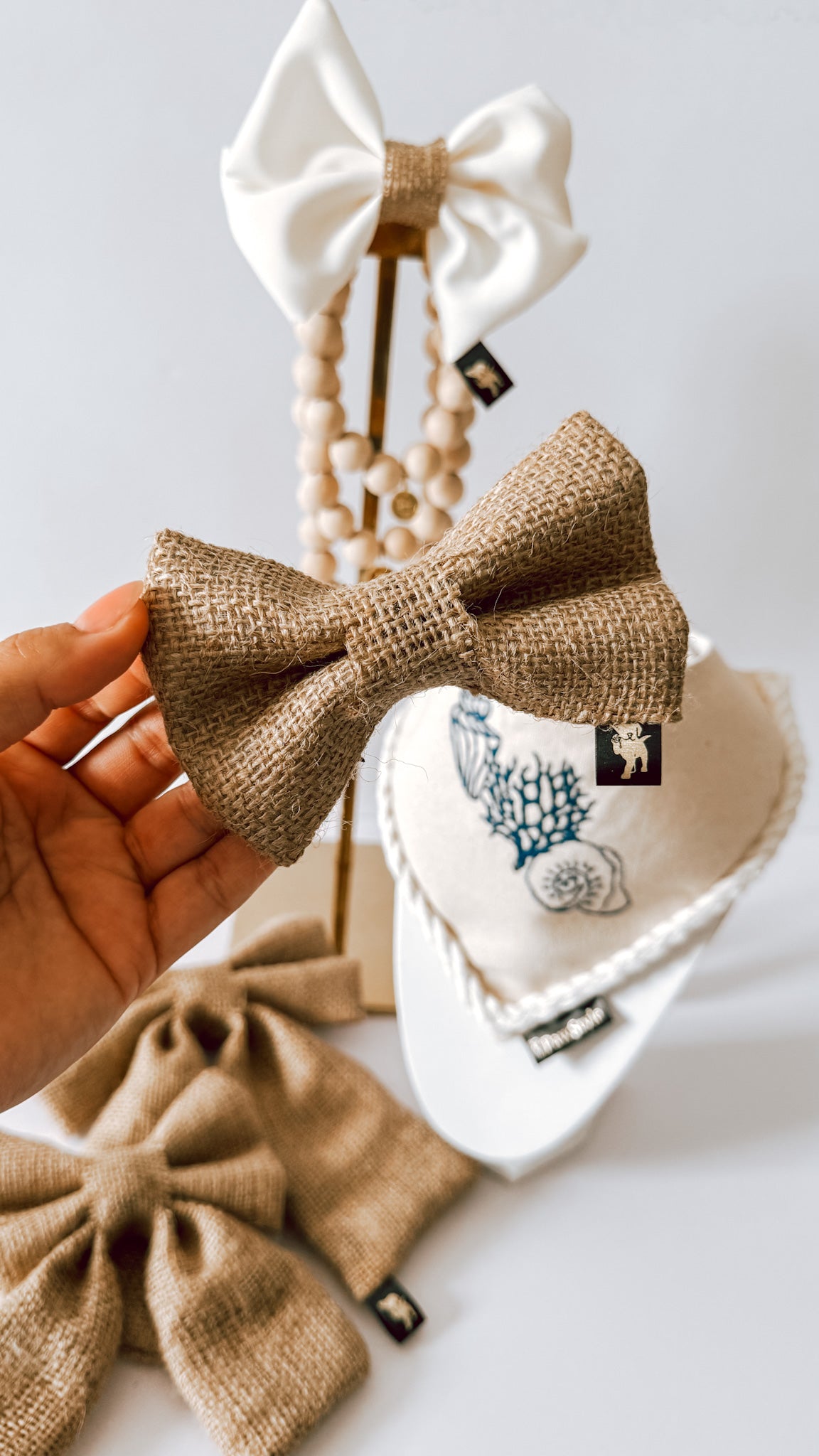 Natural Sailor Bow and Bowtie