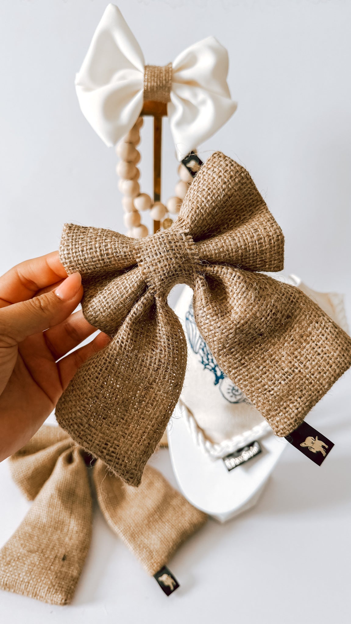 Natural Sailor Bow and Bowtie