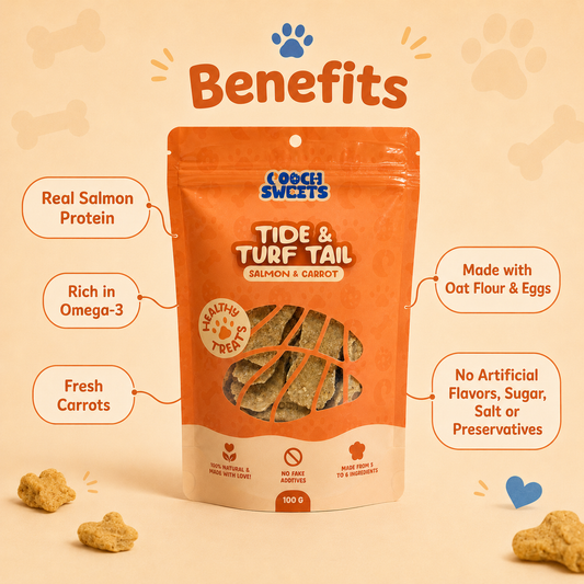 Tide & Turf Tail Dog and Cat Treats