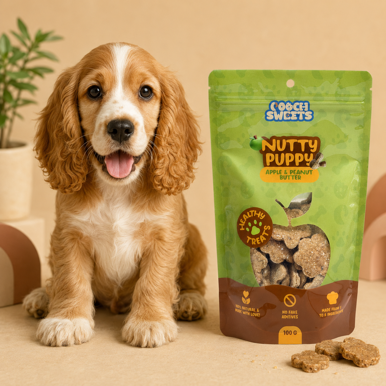 Nutty Puppy Dog Treats