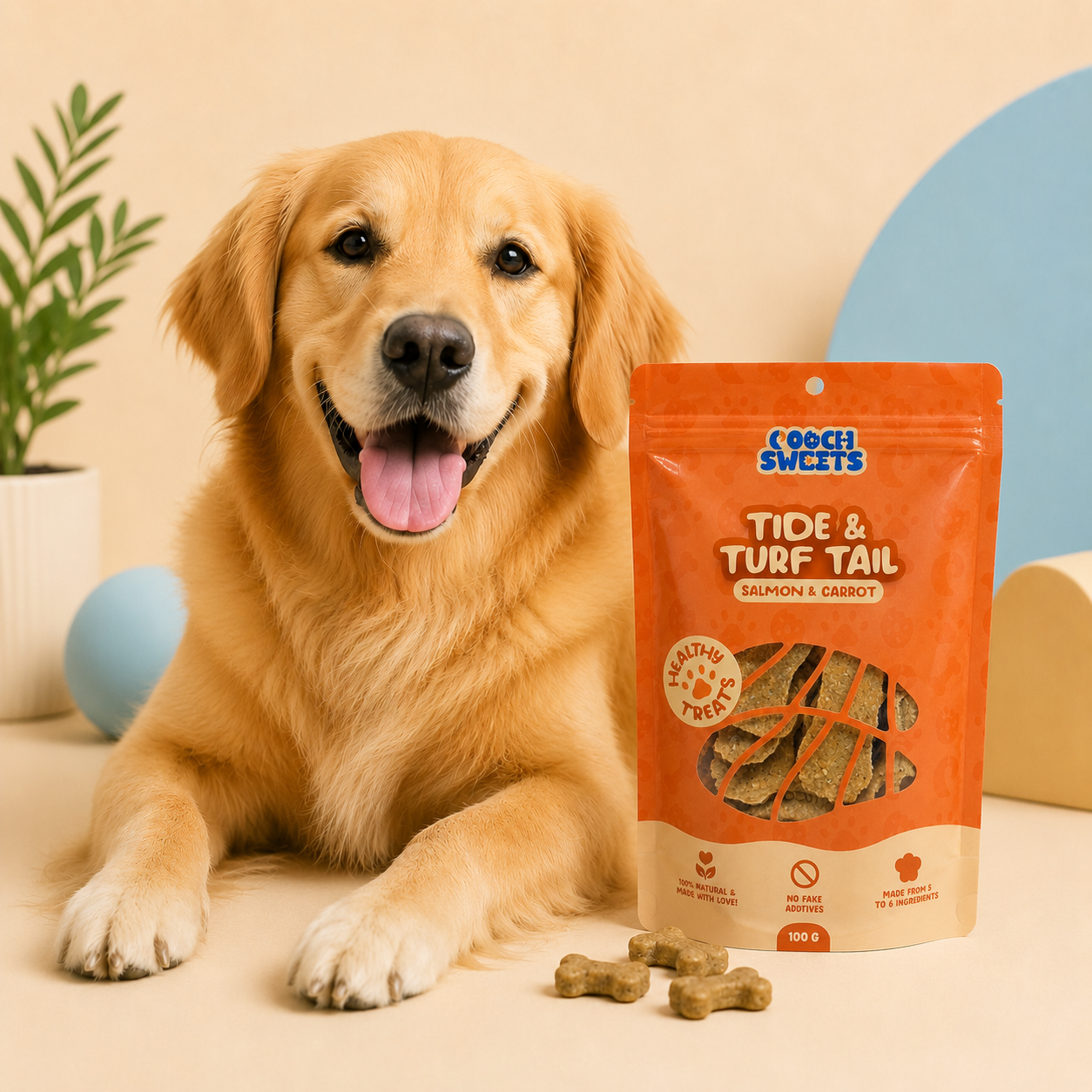 Tide & Turf Tail Dog and Cat Treats