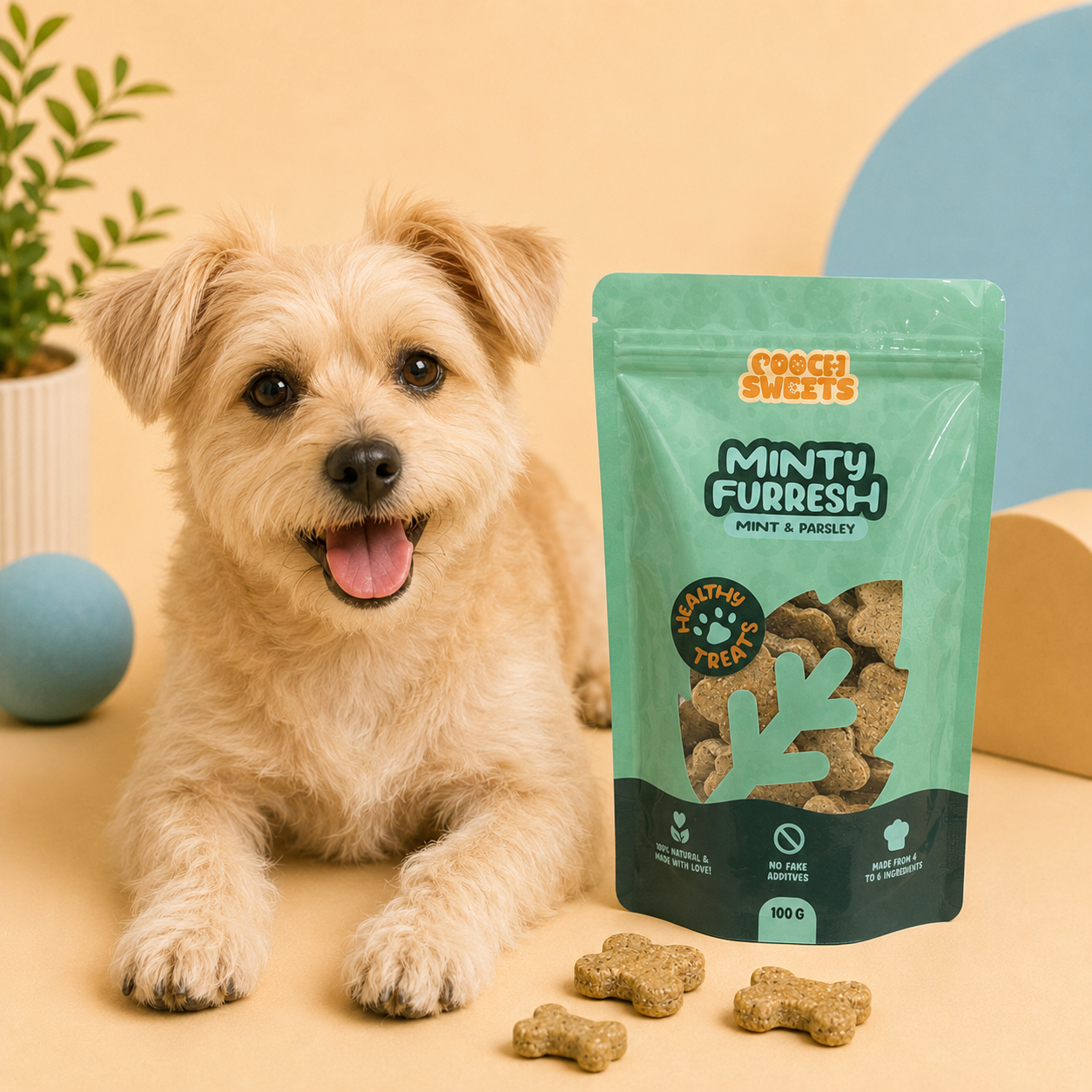 Minty Furresh Dog Treats