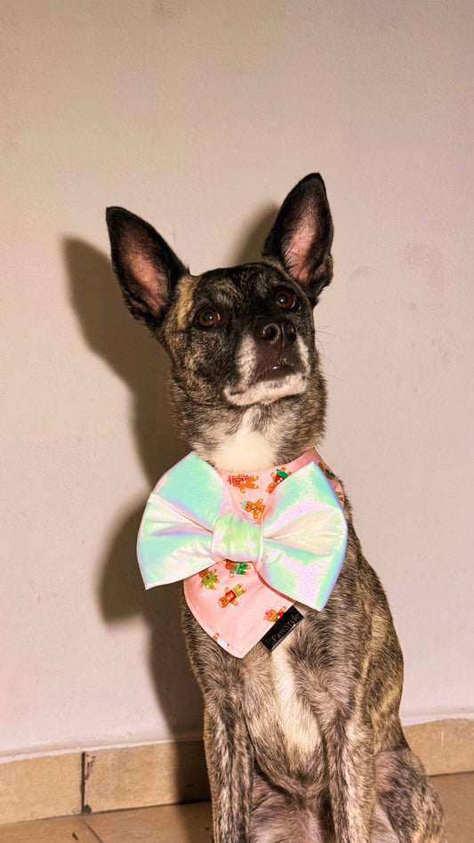 Gingerbread Bow Bandana