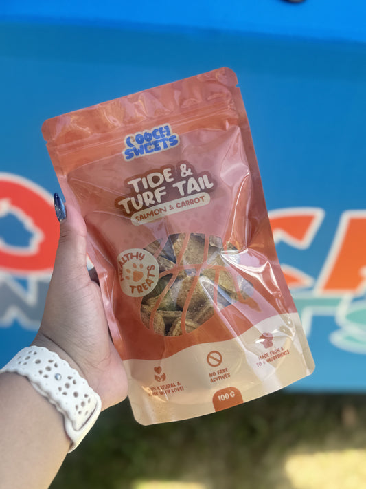 NEW Tide & Turf Tail Dog and Cat Treats