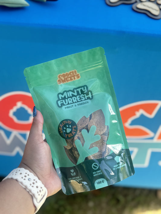 NEW Minty Furresh Dog Treats